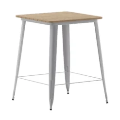 Flash Furniture Declan Commercial Indoor/Outdoor Bar Top Table, 31.5" Square All Weather Poly Resin Top With Steel Base 25 Flash Furniture Declan Commercial Indoor/Outdoor Bar Top Table, 31.5" Square All Weather Poly Resin Top With Steel Base -Baxton Studio Sale Shop GUEST 26712611 4c5b 4550 a23f 218143df4c43