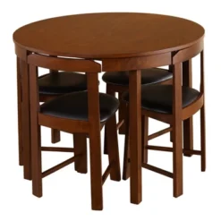 5pc Regent Dining Set - Buylateral -Baxton Studio Sale Shop GUEST 26b7e181 0c12 43d9 a29a 6dd5838dc04b