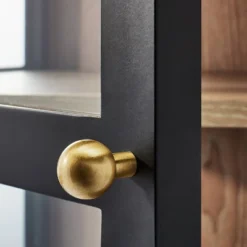 30" Crystal Cove Glass Cabinet Black - Threshold™ Designed With Studio McGee -Baxton Studio Sale Shop GUEST 26fa73ea e496 41cb a096 0f669cdcbb99