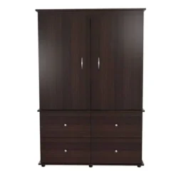 70.9" Video Combo Armoire Espresso - Inval 14 70.9" Video Combo Armoire Espresso - Inval -Baxton Studio Sale Shop GUEST 2746917c d50d 4748 a603 d8ff68a2ed1e