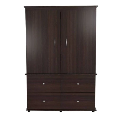 70.9" Video Combo Armoire Espresso - Inval 6 70.9" Video Combo Armoire Espresso - Inval - Image 6