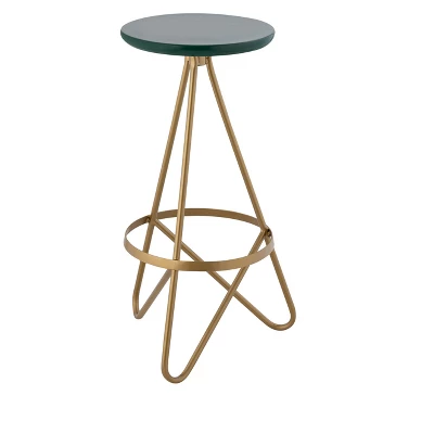 JONATHAN Y Spiroa Modern Industrial Metal Backless Circular Bar Stool 6 JONATHAN Y Spiroa Modern Industrial Metal Backless Circular Bar Stool - Image 6
