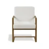 Sanders Accent Chair Cream - Lifestyle Solutions
