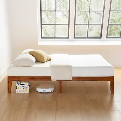 12" Naturalista Classic Solid Wood Platform Bed - Mellow 1 12" Naturalista Classic Solid Wood Platform Bed - Mellow