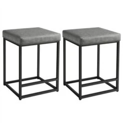 Yaheetech 24" H Backless Upholstered Bar Stools Set Of 2 For Kitchen Counter 15 Yaheetech 24" H Backless Upholstered Bar Stools Set Of 2 For Kitchen Counter -Baxton Studio Sale Shop GUEST 2935d4c2 0daa 40c8 ab33 cf78f48338f3