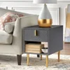 Tabaria Contemporary End Table With Drawer - Lifestorey