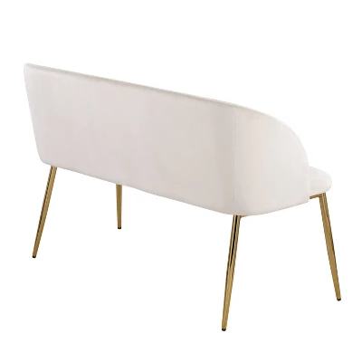 46" Fran Glam Bench - LumiSource 2 46" Fran Glam Bench - LumiSource - Image 2