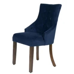 Tufted Accent Chair Blue - HomePop -Baxton Studio Sale Shop GUEST 2a88ee40 f7c4 4579 aa78 56d8ebd97d41