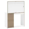 Linden Vanity With Mirror White - Polifurniture