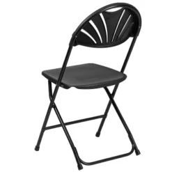 Flash Furniture 8 Pack HERCULES Series 650 Lb. Capacity Plastic Fan Back Folding Chair -Baxton Studio Sale Shop GUEST 2b52c6d5 002f 4b42 96cf c62fff7c3e47