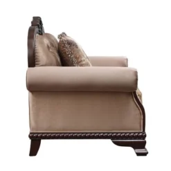 69" Chateau De Ville Fabric Sofa Espresso Finish - Acme Furniture 10 69" Chateau De Ville Fabric Sofa Espresso Finish - Acme Furniture -Baxton Studio Sale Shop GUEST 2beca742 7f75 48a9 94bf fab9acf646ae