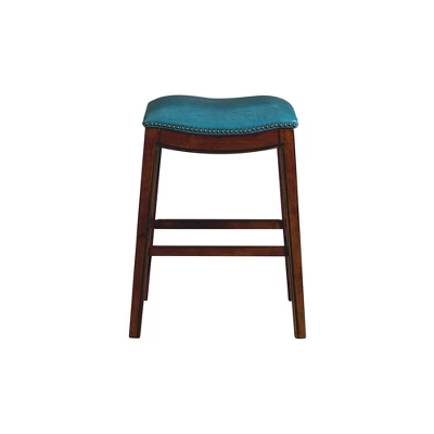 1pc Bowen Backless Barstool - Picket House Furnishings 1 1pc Bowen Backless Barstool - Picket House Furnishings
