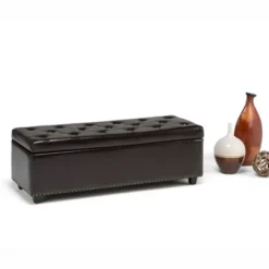 48" Springfield Storage Ottoman - Wyndenhall -Baxton Studio Sale Shop GUEST 2c7b03d4 275a 4ba4 b9cc 575bb1b18864