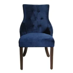 Tufted Accent Chair Blue - HomePop -Baxton Studio Sale Shop GUEST 2ccc5482 55c8 4053 805f f27441def6bf