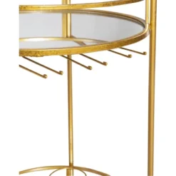 Round Metal Bar Cart Gold - Linon -Baxton Studio Sale Shop GUEST 2cd5aee3 996e 42fc acb5 d9638410bf09