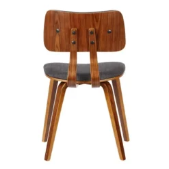 Jaguar Fabric Wood Dining Chair Charcoal - Armen Living -Baxton Studio Sale Shop GUEST 2dd0c63c 50b7 40ad 9484 ecfb8d7823ec