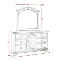 5pc Full Addison Panel Bedroom Set Dove White - Picket House Furnishings -Baxton Studio Sale Shop GUEST 2de2ab2b e379 448d 8e0a a2ee17d5d45e