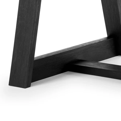 Plank+Beam Farmhouse Coffee Table, 40" Solid Wood Tables For Living Room, Rectangular Center Table 4 Plank+Beam Farmhouse Coffee Table, 40" Solid Wood Tables For Living Room, Rectangular Center Table - Image 4