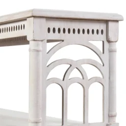 3 Tier Console Table Distressed White - Stylecraft 6 3 Tier Console Table Distressed White - Stylecraft -Baxton Studio Sale Shop GUEST 2ecc36a3 9880 4ca2 bdd9 1aa6b38abb49