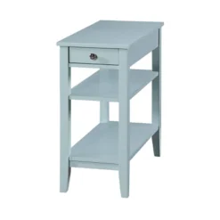 American Heritage 3 Tier End Table With Drawer - Breighton Home -Baxton Studio Sale Shop GUEST 2eed1cb7 ab96 459a a113 ebe64c73e8f7
