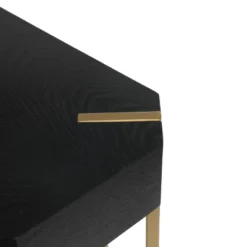 LuxenHome Black Wood And Gold Metal Console And Entry Table 9 LuxenHome Black Wood And Gold Metal Console And Entry Table -Baxton Studio Sale Shop GUEST 2f5a0cc1 b74b 4157 a81e 2c84663fd1ef