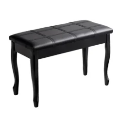 Costway PU Leather Solid Wood Piano Bench Padded Double Duet Keyboard Seat Storage Black 10 Costway PU Leather Solid Wood Piano Bench Padded Double Duet Keyboard Seat Storage Black -Baxton Studio Sale Shop GUEST 2f903a53 51a1 46db a7d7 7229fdbcbca9