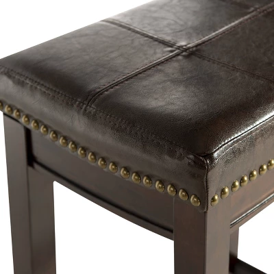 Set Of 2 Claridge Barstools - Linon 6 Set Of 2 Claridge Barstools - Linon - Image 6