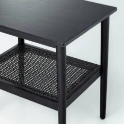 Wood & Cane Square Accent Side Table - Hearth & Hand™ With Magnolia -Baxton Studio Sale Shop GUEST 2fec86c2 46f8 4bc8 b6c1 4905ec94127a