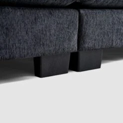 91.5"Chenille Deep Seat Sofa Couch With 2 Throw Pillows-Morden Fort -Baxton Studio Sale Shop GUEST 30ca3ccd da3c 4d73 b421 39fe774182c5