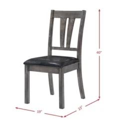 5pc Grayson Extendable Dining Table With Padded Seats Gray Oak - Picket House Furnishings 21 5pc Grayson Extendable Dining Table With Padded Seats Gray Oak - Picket House Furnishings -Baxton Studio Sale Shop GUEST 315bac77 9c39 4b1f 98cc cf75631efdad