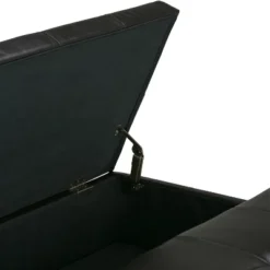 Lancaster Square Coffee Table Storage Ottoman - WyndenHall -Baxton Studio Sale Shop GUEST 31d89abc 5189 4024 a5b0 ee2ada45ce23