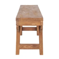 Ellen Mindi Wood Bench Brown - East At Main -Baxton Studio Sale Shop GUEST 31edd337 a548 487e 903f f6267d56fa7c