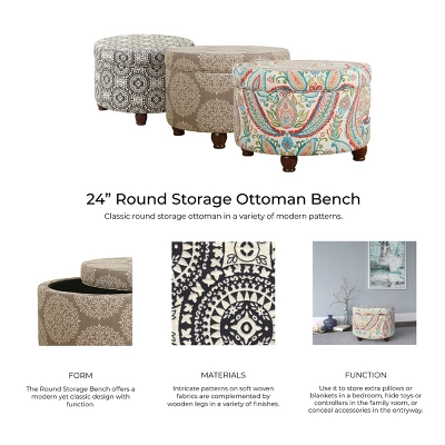 Storage Ottoman - HomePop 5 Storage Ottoman - HomePop - Image 5