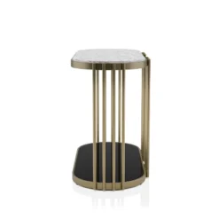 Solstice Glam Entryway Table Antique Brass - HOMES: Inside + Out -Baxton Studio Sale Shop GUEST 32830904 e289 4815 9961 89037b06d633