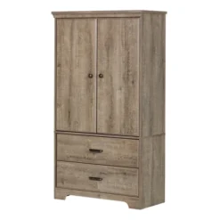Versa 2 Door Armoire With Drawers - South Shore -Baxton Studio Sale Shop GUEST 32f08b42 0302 47bb 8f64 c23b3aa476b0