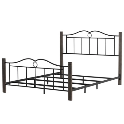 Full Dumont Bed Charcoal - Hillsdale Furniture 3 Full Dumont Bed Charcoal - Hillsdale Furniture - Image 3
