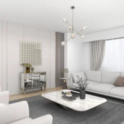 Glam Mirrored Rectangular Storage Cabinet Silver - Olivia & May -Baxton Studio Sale Shop GUEST 33416e1b 2cae 4569 8cb2 b4dab6e2951f