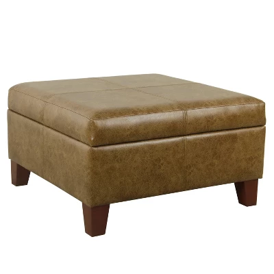 Luxury Large Square Storage Ottoman - HomePop 16 Luxury Large Square Storage Ottoman - HomePop - Image 16