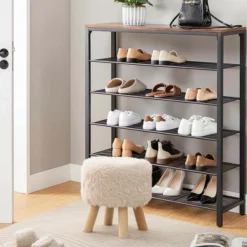 Costway Round Footstool Ottoman Faux Fur Upholstered Footrest With Padded Seat White -Baxton Studio Sale Shop GUEST 33cd84e3 4122 4219 af35 66a8f112ab96