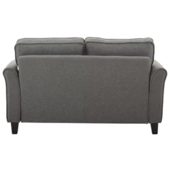 Harwin Loveseat Heather Gray - Lifestyle Solutions -Baxton Studio Sale Shop GUEST 340edf5e a346 44e5 8fe1 2f6ca301e48e