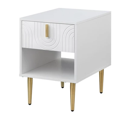 Tabaria Contemporary End Table With Drawer - Lifestorey 7 Tabaria Contemporary End Table With Drawer - Lifestorey - Image 7
