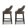 Jennifer Taylor Home Moderne 27 Inch Art Deco Counter Height Bar Stool (Set Of 2)