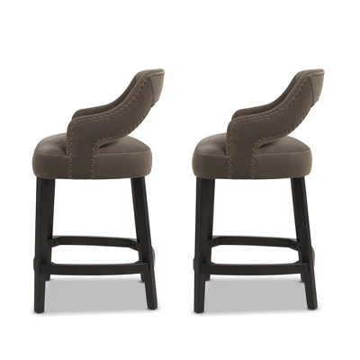Jennifer Taylor Home Moderne 27 Inch Art Deco Counter Height Bar Stool (Set Of 2) 1 Jennifer Taylor Home Moderne 27 Inch Art Deco Counter Height Bar Stool (Set Of 2)