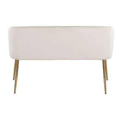 46" Fran Glam Bench - LumiSource 3 46" Fran Glam Bench - LumiSource - Image 3