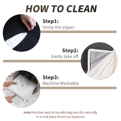 120.45" Cloud Modular Sectional Sofa With Thick Cushion, Minimalist Convertible Couch Deep Seat Couches For Living Room Sofa Sets 9 120.45" Cloud Modular Sectional Sofa With Thick Cushion, Minimalist Convertible Couch Deep Seat Couches For Living Room Sofa Sets - Image 9