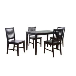 5pc Shaker Dining Set - Buylateral 18 5pc Shaker Dining Set - Buylateral -Baxton Studio Sale Shop GUEST 38dca589 d877 4505 9148 a1d81c6a6c42