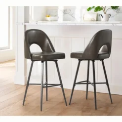 Thadeo Modern Bar Stool,set Of 2 With Cutout Design | ARTFUL LIVING DESIGN 21 Thadeo Modern Bar Stool,set Of 2 With Cutout Design | ARTFUL LIVING DESIGN -Baxton Studio Sale Shop GUEST 38f825a6 1ba1 4b25 83a9 e78b209f2f9e