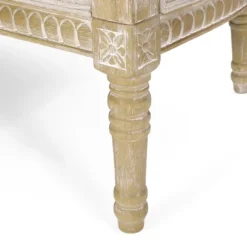 Christopher Knight Home Trask French Country 49.75"W Fabric Upholstered Loveseat -Baxton Studio Sale Shop GUEST 3910d6d2 57c0 4209 8187 4a38ded18310