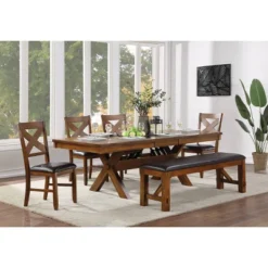 Apollo Extendable Dining Table Walnut - Acme Furniture 5 Apollo Extendable Dining Table Walnut - Acme Furniture -Baxton Studio Sale Shop GUEST 3a0f0af5 6714 4097 a0d8 7e53884d4187