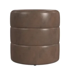 Round Upholstered Ottoman - HomePop 22 Round Upholstered Ottoman - HomePop -Baxton Studio Sale Shop GUEST 3a70ca49 4734 45b4 a96c 515c5b24a918